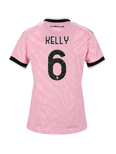 Juventus Lloyd Kelly #6 Replika Borta Kläder Dam 2026-27 Kortärmad Juventus Lloyd Kelly #6 Replika Borta Kläder Dam 2026-27 Kortärmad